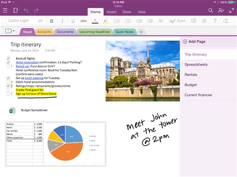 Manage meetings using Microsoft OneNote | Excel at Work